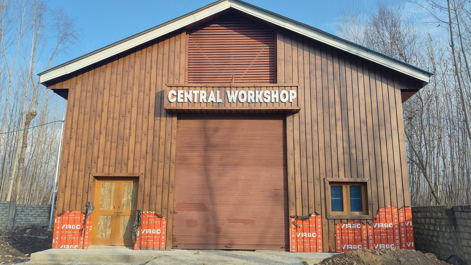 Central Workshop — designed and supervised in-house
